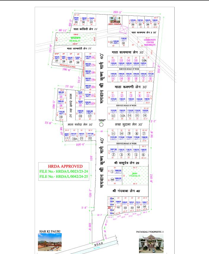 Shree Hari Enclave project model overview